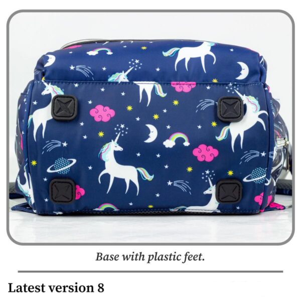 Custom LUCID USB Charging Multifunctional Waterproof Backpack Diaper Bag for Baby - Image 6
