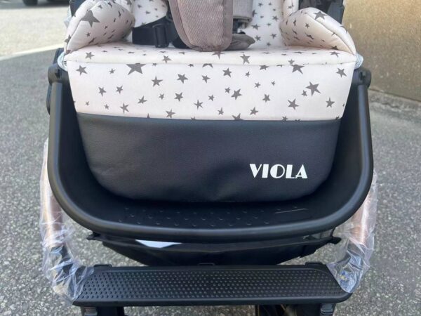 VIOLA – سترولر بيبى كاريكوت فاخره مزوده ببطانه عاليه الكثافه من البراند لوسيد اسود موديل - Image 14